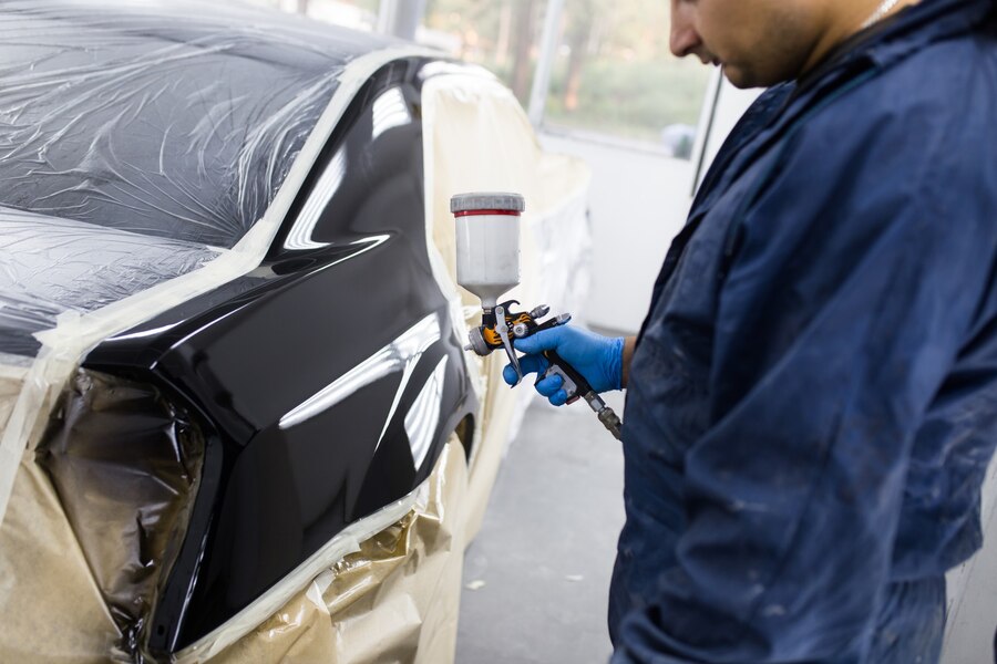 Em que materiais podemos aplicar tinta automotiva?