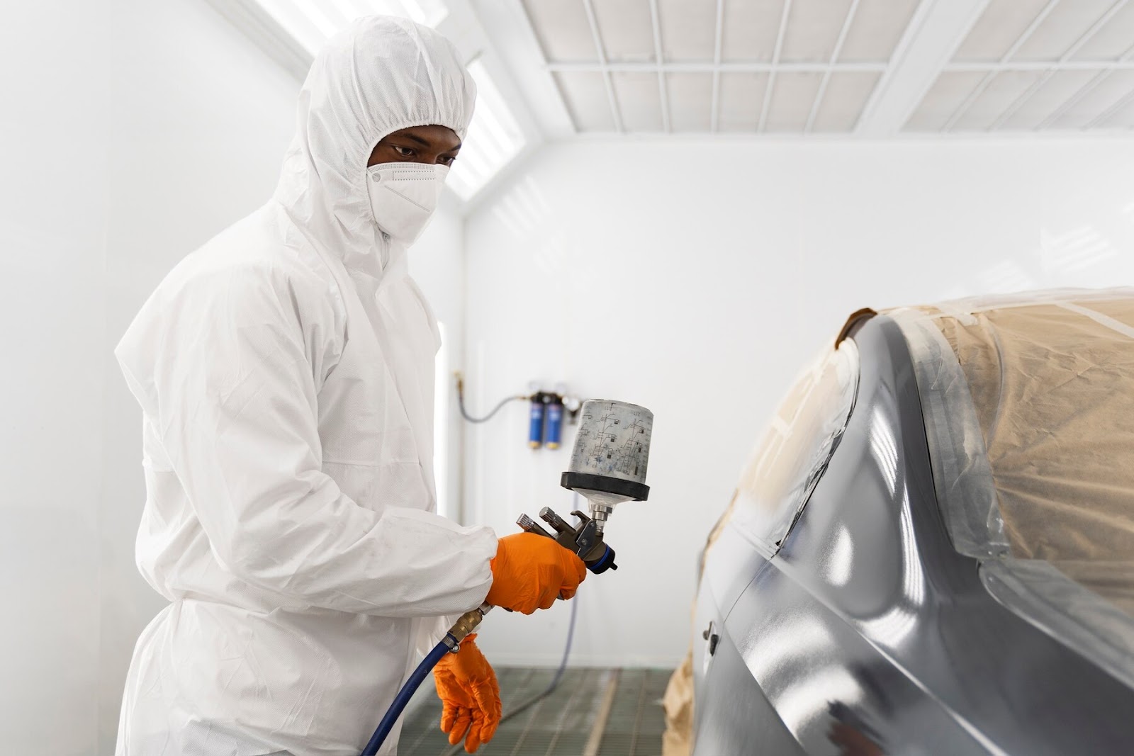 Qual a função do primer pu no processo de pintura automotiva?